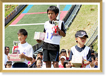 小学生1部　スモールヒルk=25m 優勝 大井　駿