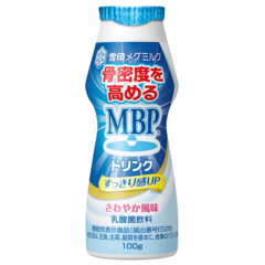 販売好調！前年比140％超！骨密度を高めるMBP®を配合した機能性表示食品『ＭＢＰドリンク』100ｇ2022年9月13日（火）より全国にてリニューアル発売