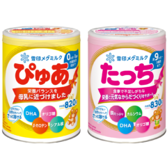 広告費を抑えた“育児応援価格”の粉ミルク『雪印メグミルク ぴゅあ』『雪印メグミルク たっち』2025年４月中旬よりパッケージリニューアル