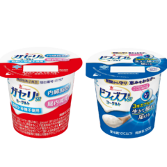 「恵 megumi ガセリ菌SP株ヨーグルト」「恵 megumi ビフィズス菌SP株ヨーグルト」 個食カップの容器を2026年3月より石油由来のプラスチック製から紙製に変更