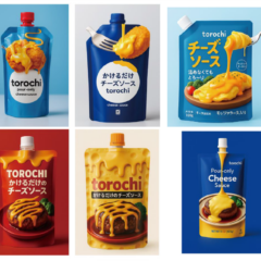 雪印メグミルク初！
生成AIを活用してパッケージデザインを一新！
「torochi チーズソース」２品
2026年3月1日より全国にてリニューアル発売