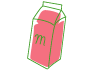 牛乳のパッケージ表示