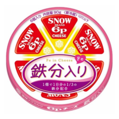 「愛チ～ズ！」 家族でおいしく鉄分摂取！『６Ｐチーズ 鉄分入り』90g2023年9月1日（金）より全国にて新発売