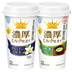 ミルクとクリームが織りなす濃厚なコク「濃厚ミルク仕立て」２品 発売
