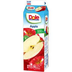 Dole® アップル 100% | 商品のご案内 | 雪印メグミルク