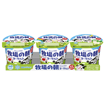 牧場の朝ヨーグルト 生乳仕立て 商品のご案内 雪印メグミルク