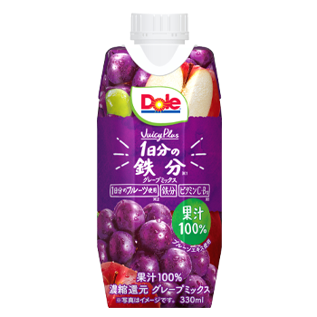 Dole® Juicy Plus 1日分の鉄分