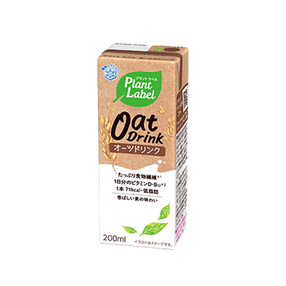 Plant Label Oat Drink