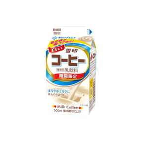 白い雪印コーヒー