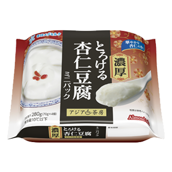 アジア茶房 濃厚とろける杏仁豆腐 ミニパック