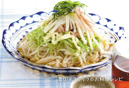  チーズサラダそうめん