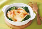 ブロッコリーのチーズ焼き