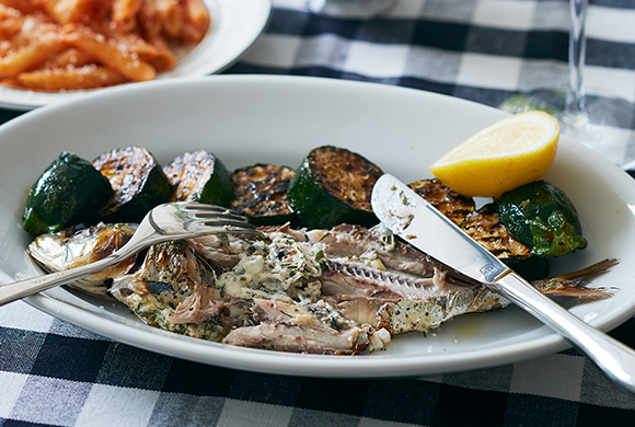 イワシのクリームチーズ焼き