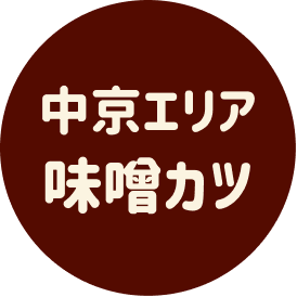 中京エリア味噌カツ